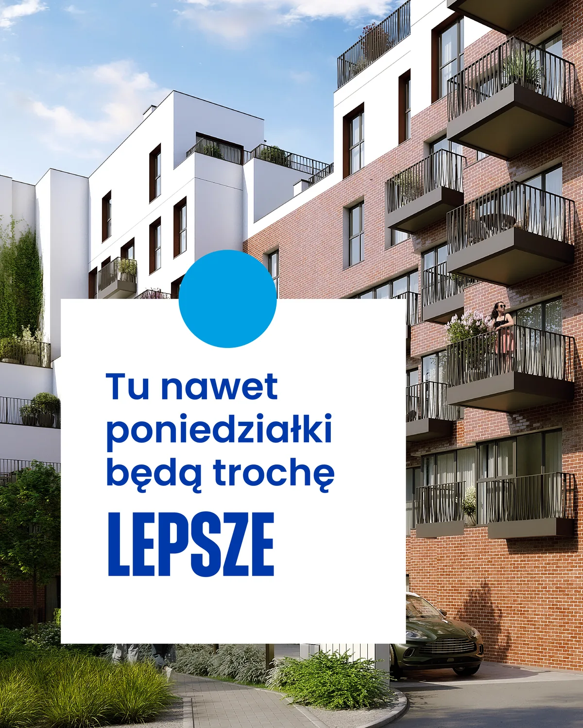 Grafika Incepti Gaj 2 z hasłem o lepszych poniedziałkach